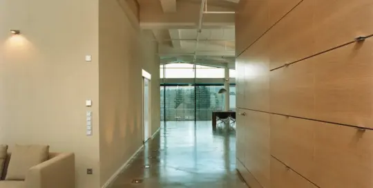 01 proest interior eiche furnierter loftausbau kleve mit hochwertigem mobiliar